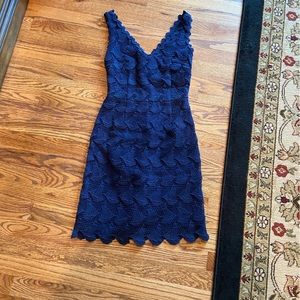 Lilly Pulitzer Blue Boat Lace Dress - Size 00